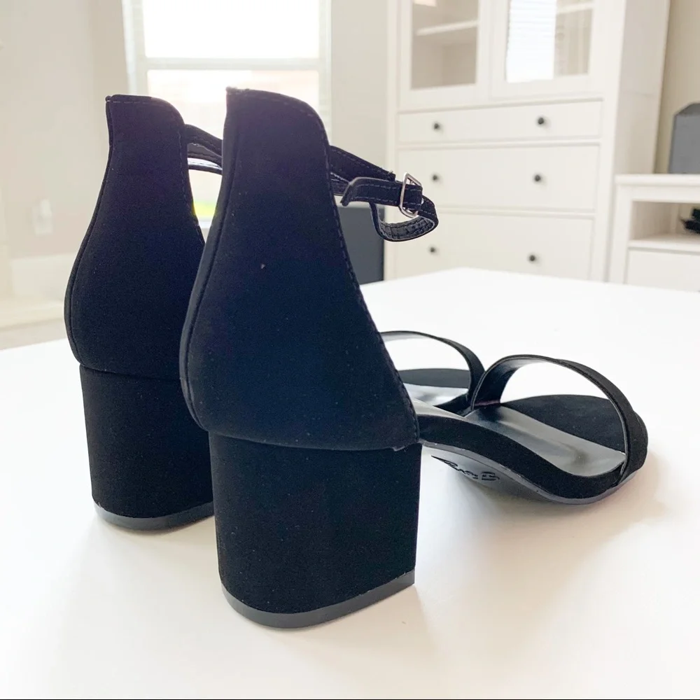 Forever Black NUB Heels Nataly-06 - Picture 8 of 9